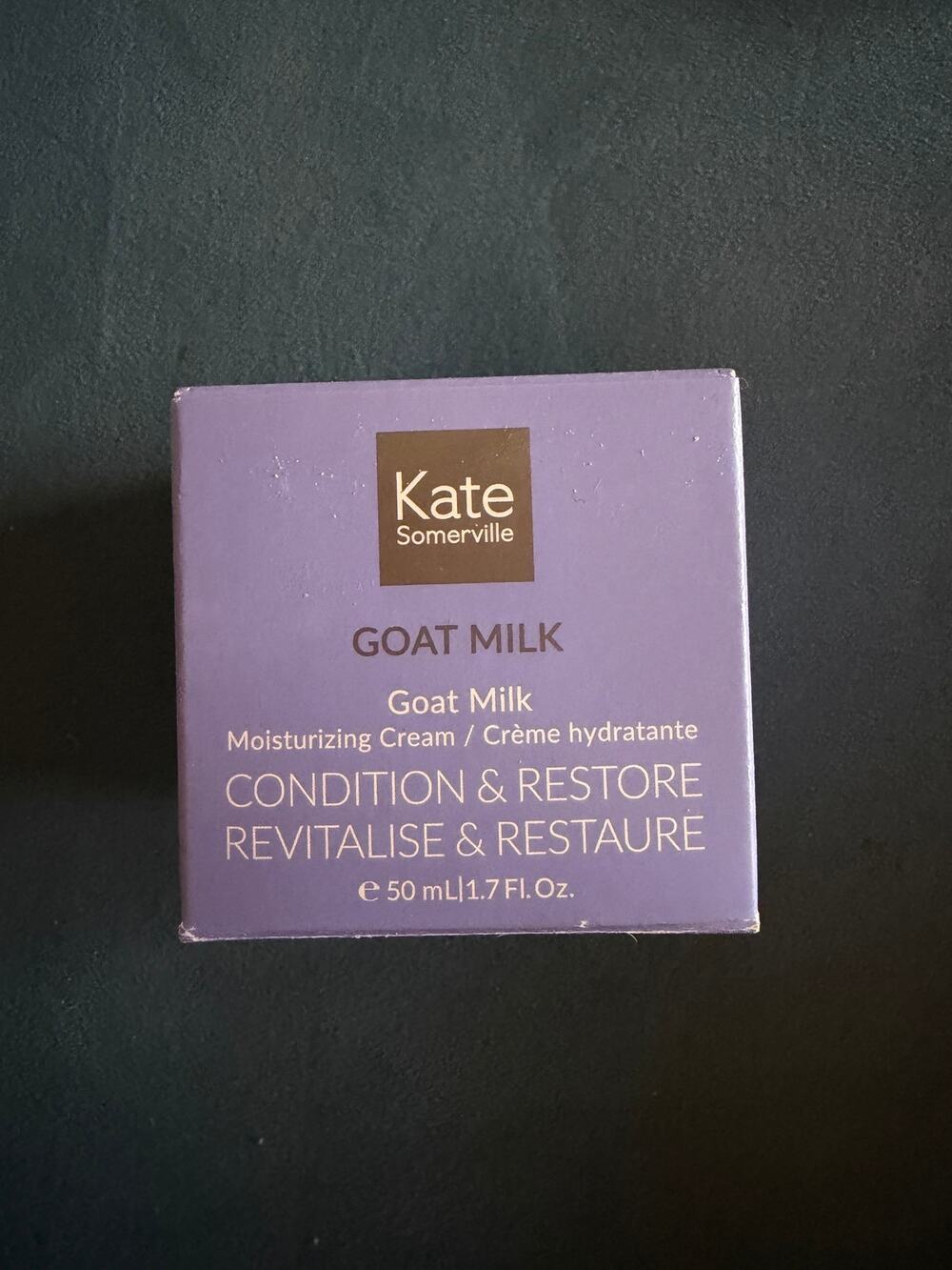 Kate Somerville Goat Milk Moisturizing Cream 1.7 oz 50 mL Full Size New